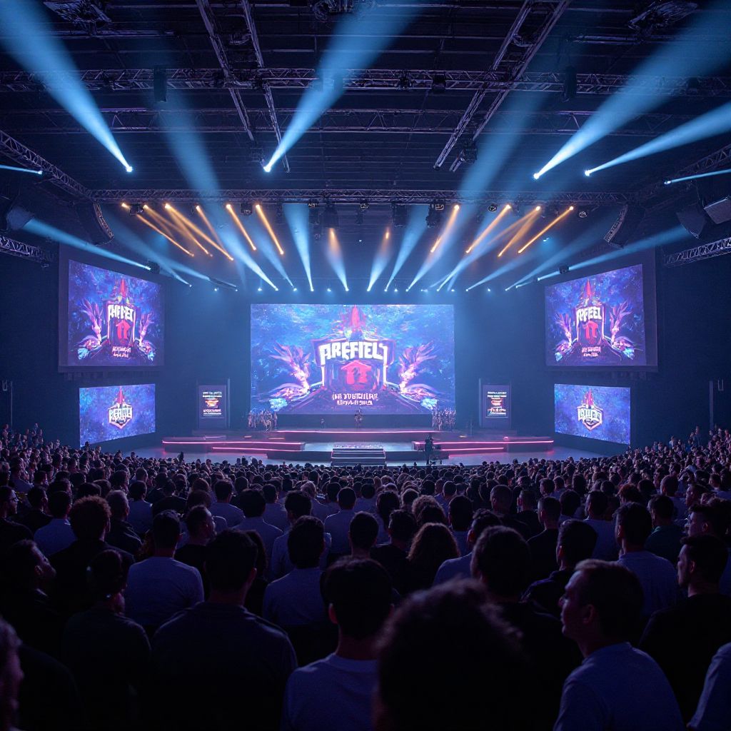 Tournoi esport en direct